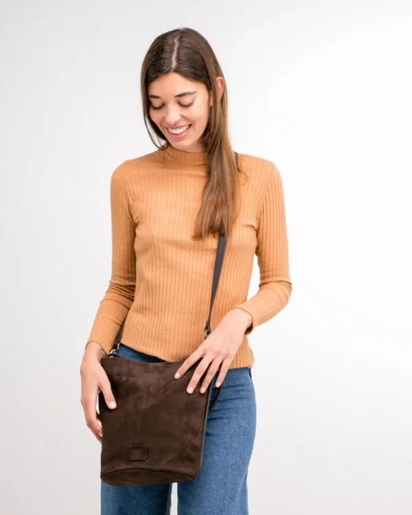 Mujer BIBA Bolsos Hobo<Bolso De Hombro Corwin De Piel