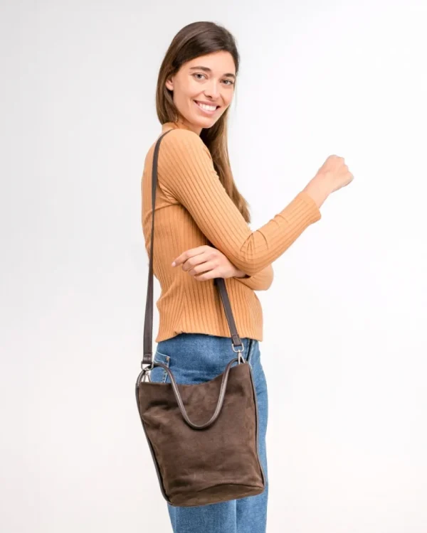 Mujer BIBA Bolsos Hobo<Bolso De Hombro Corwin De Piel