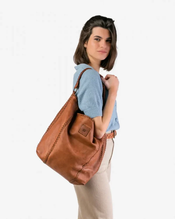 Mujer BIBA Bolsos Hobo<Bolso De Hombro Shamrock De Piel